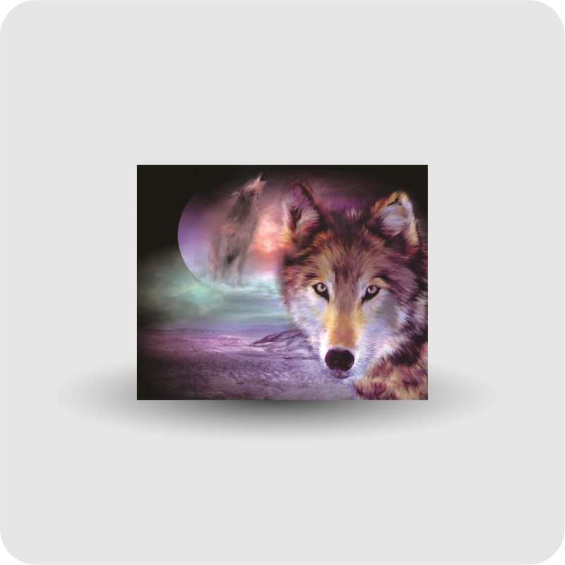 Diamond Painting Wolf Mond Malerei Stickpackung groß
