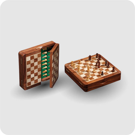 Schachkassette magnetisch 19x19 cm, 1 Stück