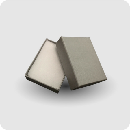 Schmuckbox silber Geschenkbox Schmucketui Etui Schmuckschachtel Geschenketui