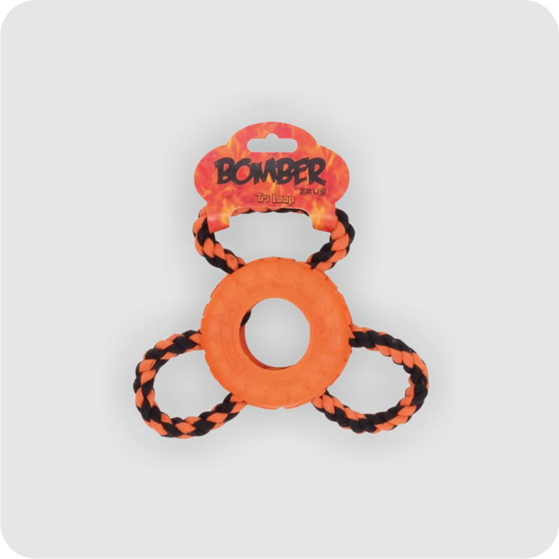 Zeus Tri Loop Zieh- und Zerrspielzeug