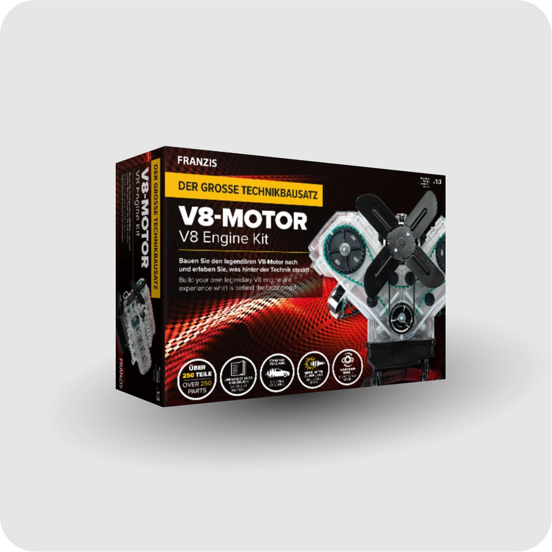 Franzis Technikbausatz V8-Motor