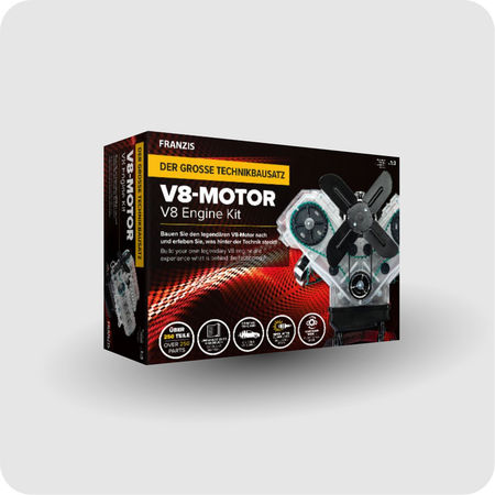 Franzis Technikbausatz V8-Motor
