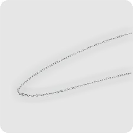 Kette 925 Silber 45 cm lang Silberkette Echtschmuck Echtsilber