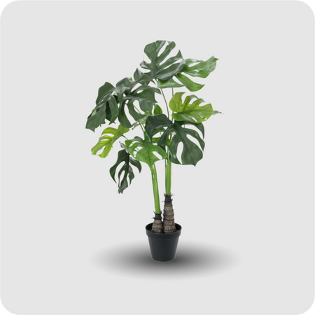 Monstera deliciosa, 90cm, Kunstpflanze