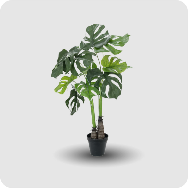 Monstera deliciosa, 90cm, Kunstpflanze