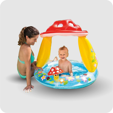 Baby Pool Pilz, ca. Ø102x89cm